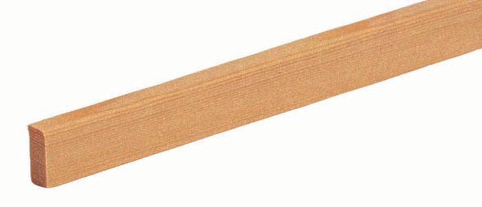 Furu feielist 8x15x1000 mm i ubehandlet treverk